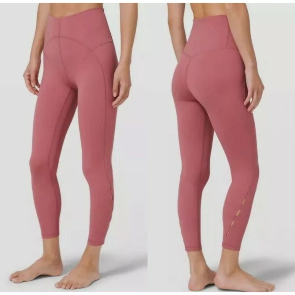 Lululemon Unlimit HR Tight 25" Keyhole Size 4